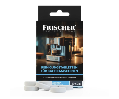 Środek czystości Frischer Professional Tabletki do czyszczenia ekspresów 10x2 g